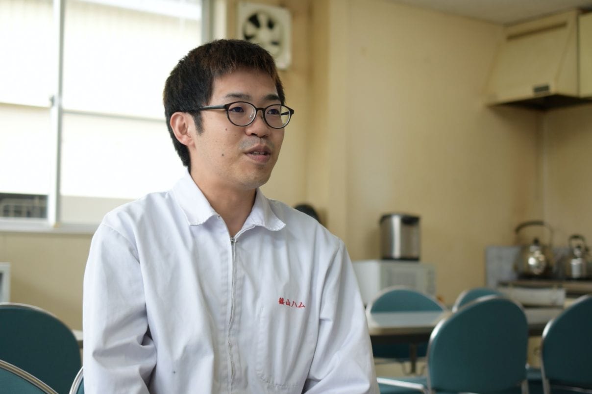 篠山ハム株式会社 中西雄太さん