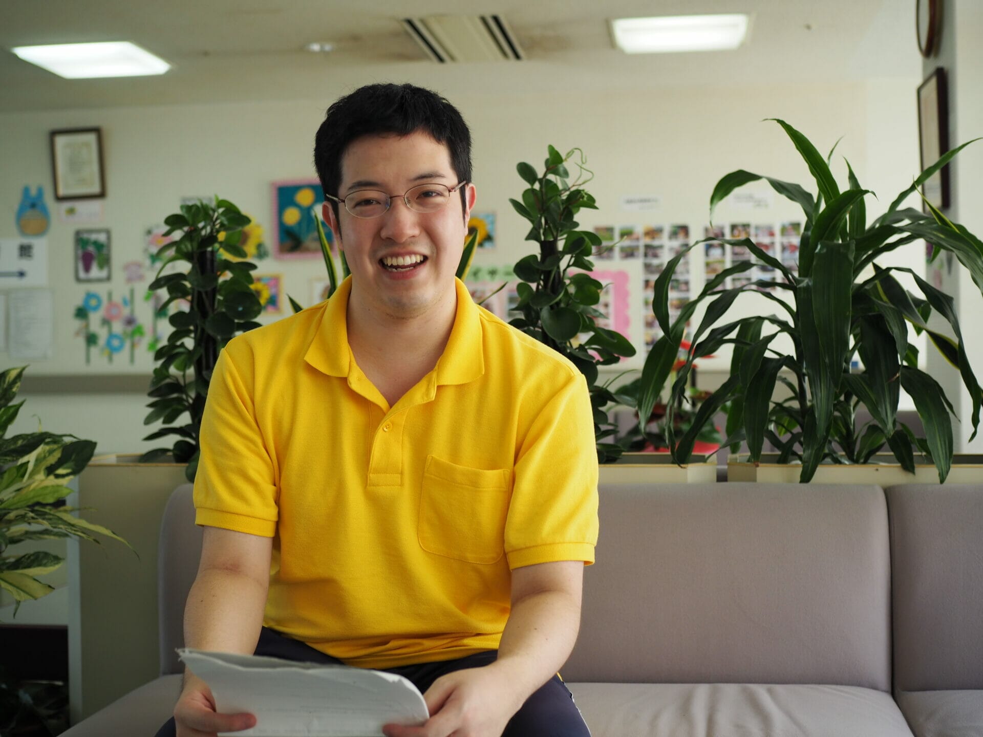 社会福祉法人丹南厚生会 特別養護老人ホームやすらぎ園 竹田昂平さん