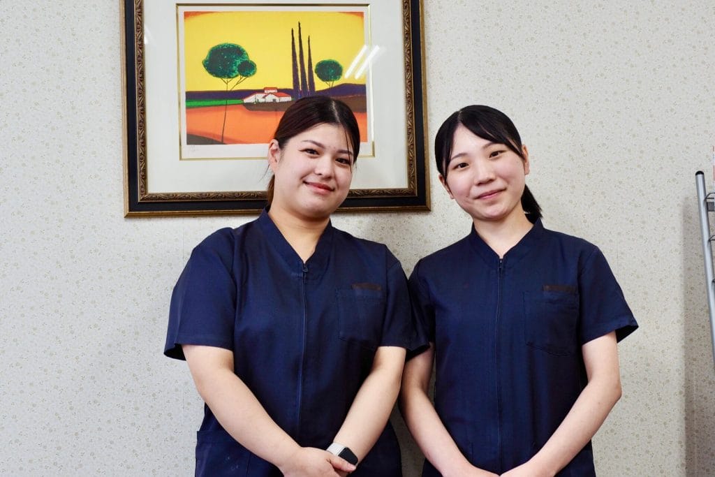 医療法人社団 紀洋会 岡本病院 穴瀬さん・堀さん